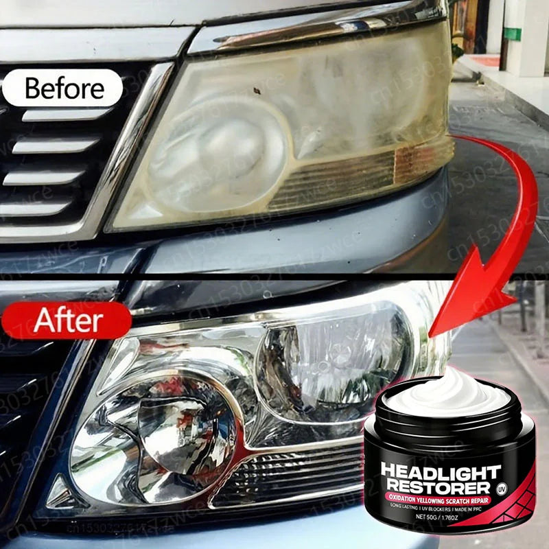 Southbound's Car Headlight Restoration Kit - Renew Yellow Hues, Scratch & Blur Repair, Restore Brightnes to Both Front & Rear Headlamp Polish