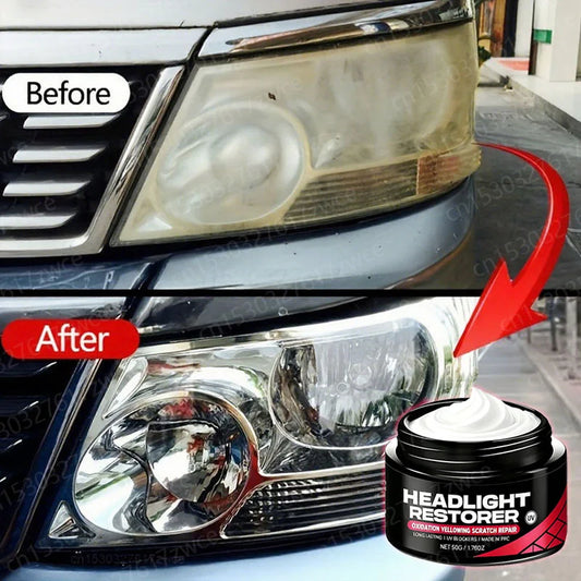 Southbound's Car Headlight Restoration Kit - Renew Yellow Hues, Scratch & Blur Repair, Restore Brightnes to Both Front & Rear Headlamp Polish