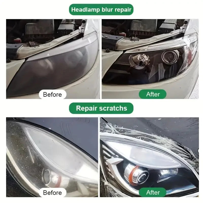 Southbound's Car Headlight Restoration Kit - Renew Yellow Hues, Scratch & Blur Repair, Restore Brightnes to Both Front & Rear Headlamp Polish